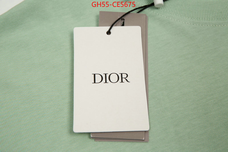 Clothing-Dior,best site for replica ID: CE5675,$: 55USD