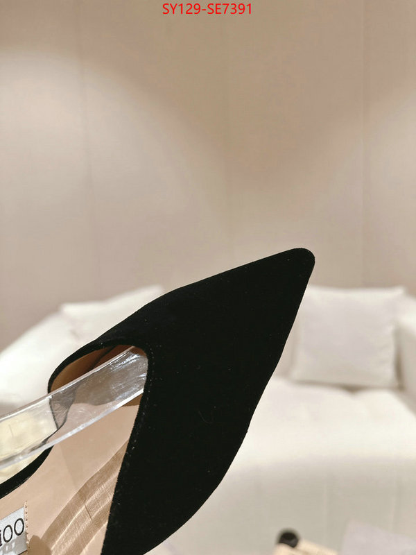 Women Shoes-Jimmy Choo,mirror copy luxury ID: SE7391,$: 129USD