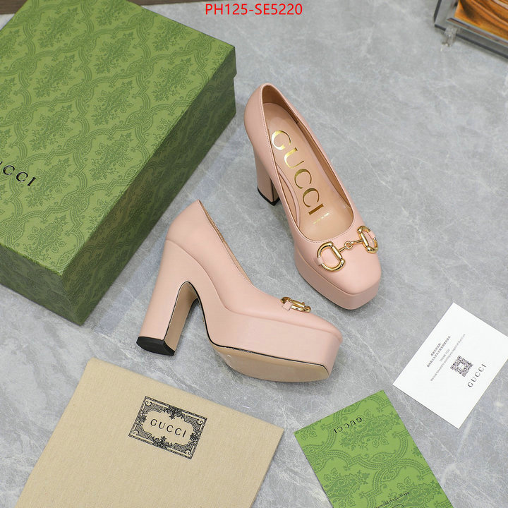 Women Shoes-Gucci,perfect replica ID: SE5220,$: 125USD