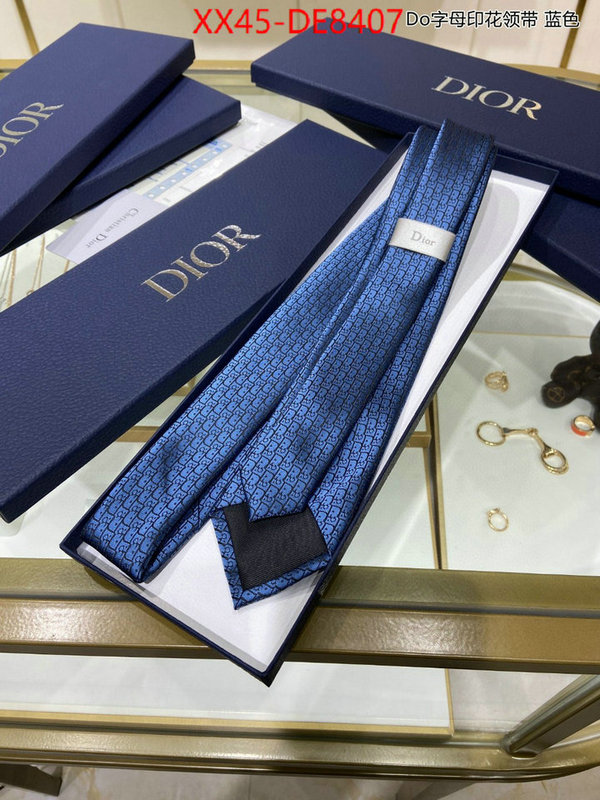 Ties-Dior,buy 2023 replica ID: DE8407,$: 45USD