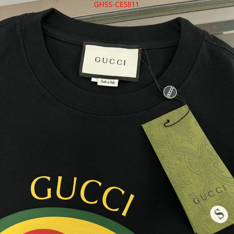 Clothing-Gucci,best fake ID: CE5811,$: 55USD