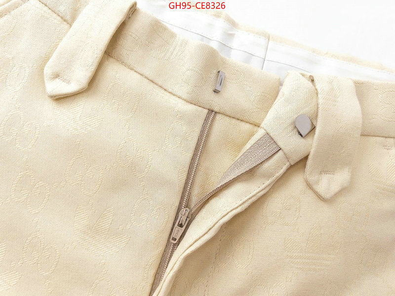 Clothing-Gucci,designer replica ID: CE8326,$: 95USD