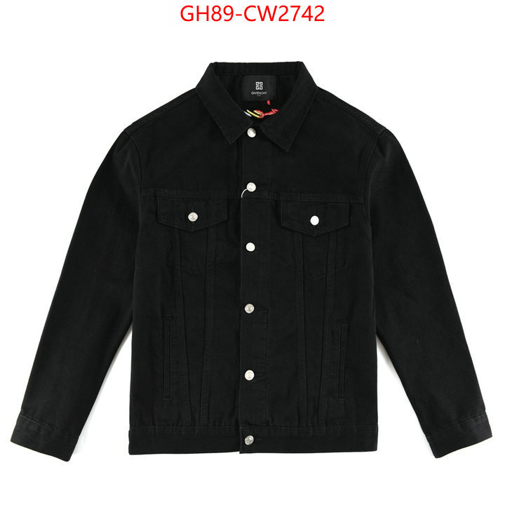 Clothing-Givenchy,designer fashion replica ID: CW2742,$: 89USD