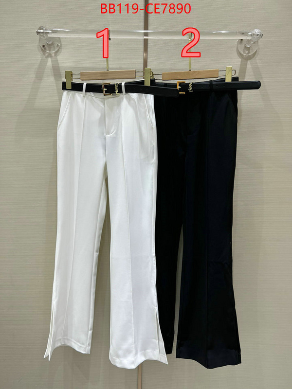 Clothing-YSL,fashion designer ID: CE7890,$: 119USD