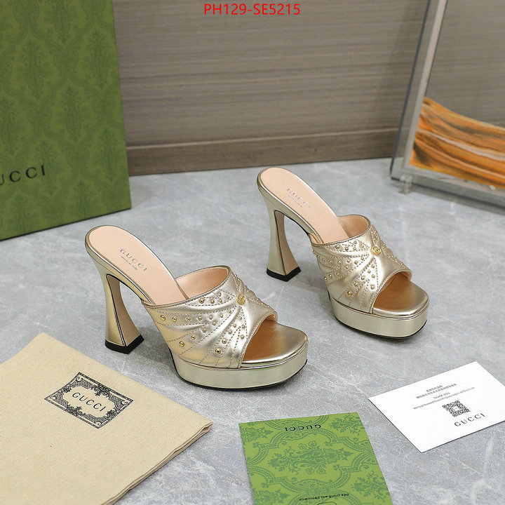 Women Shoes-Gucci,aaaaa replica ID: SE5215,$: 129USD