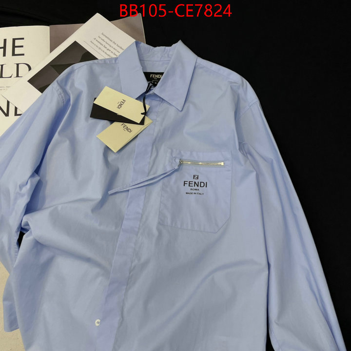 Clothing-Fendi,replica shop ID: CE7824,$: 105USD