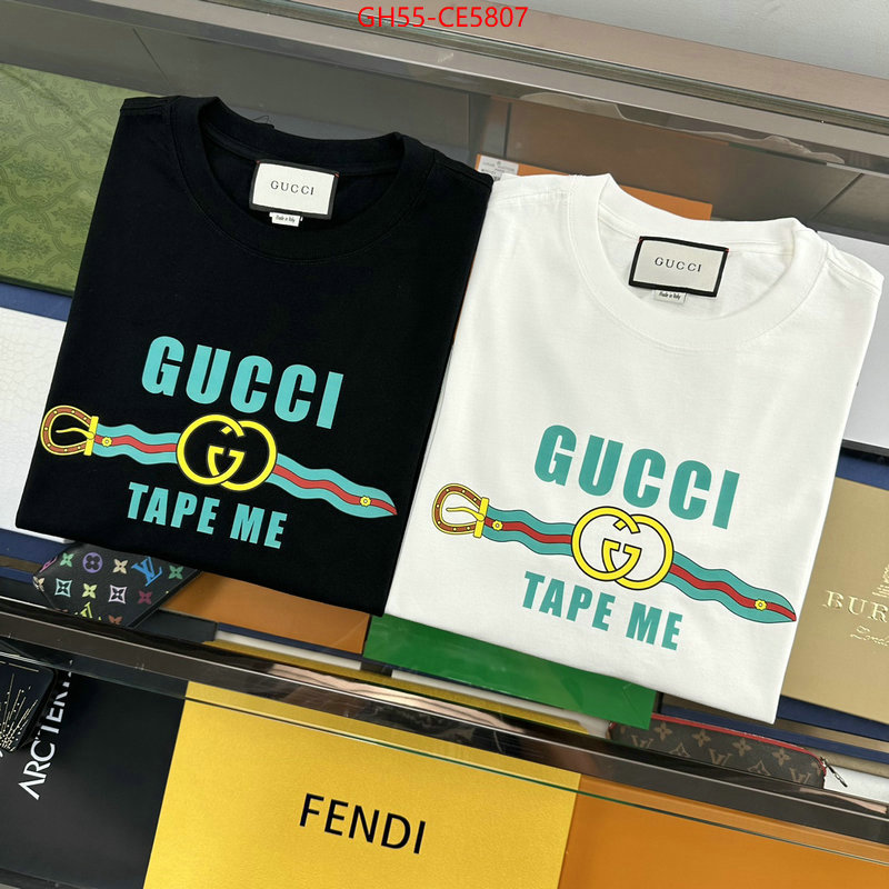 Clothing-Gucci,website to buy replica ID: CE5807,$: 55USD