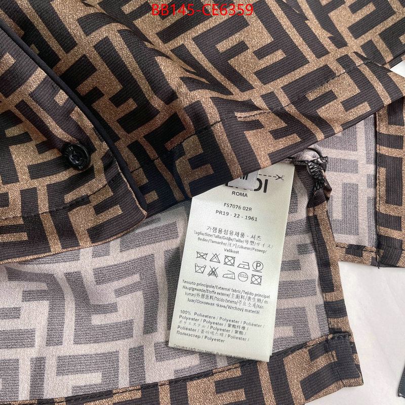 Clothing-Fendi,is it ok to buy replica ID: CE6359,$: 145USD