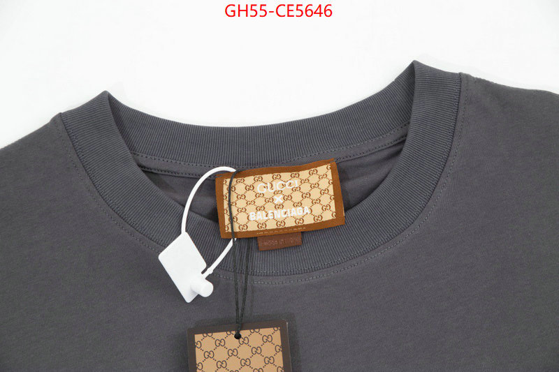 Clothing-Gucci,buy aaaaa cheap ID: CE5646,$: 55USD