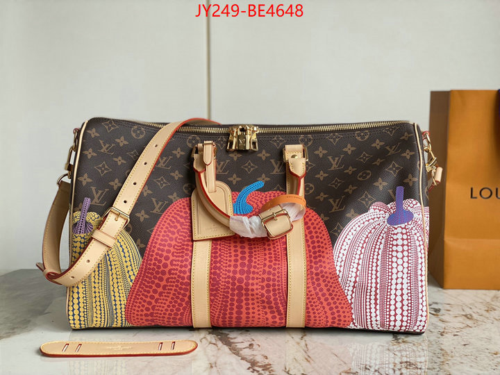 LV Bags(TOP)-Keepall BandouliRe 45-50-,designer fake ID: BE4648,$: 249USD