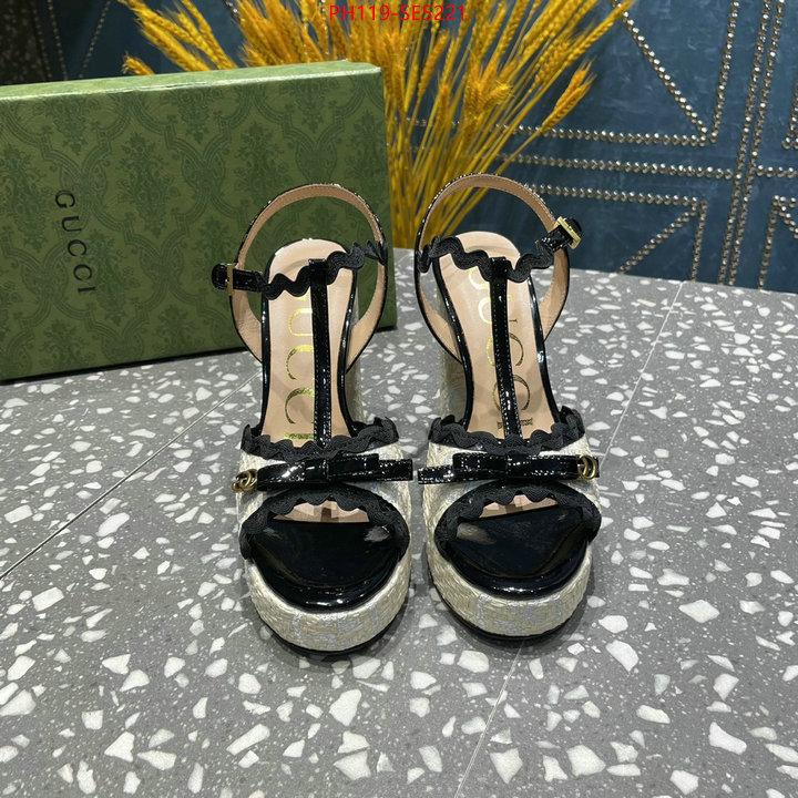 Women Shoes-Gucci,replica ID: SE5221,$: 119USD