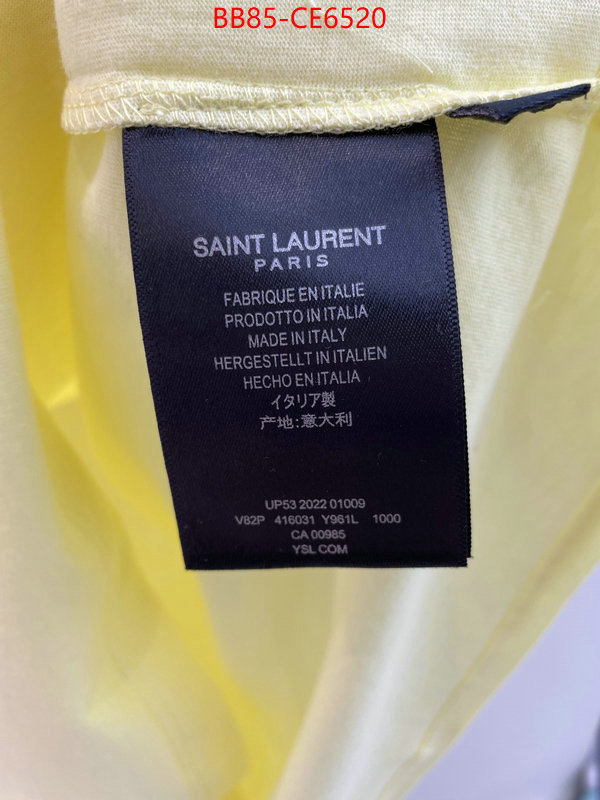 Clothing-YSL,first top ID: CE6520,$: 85USD