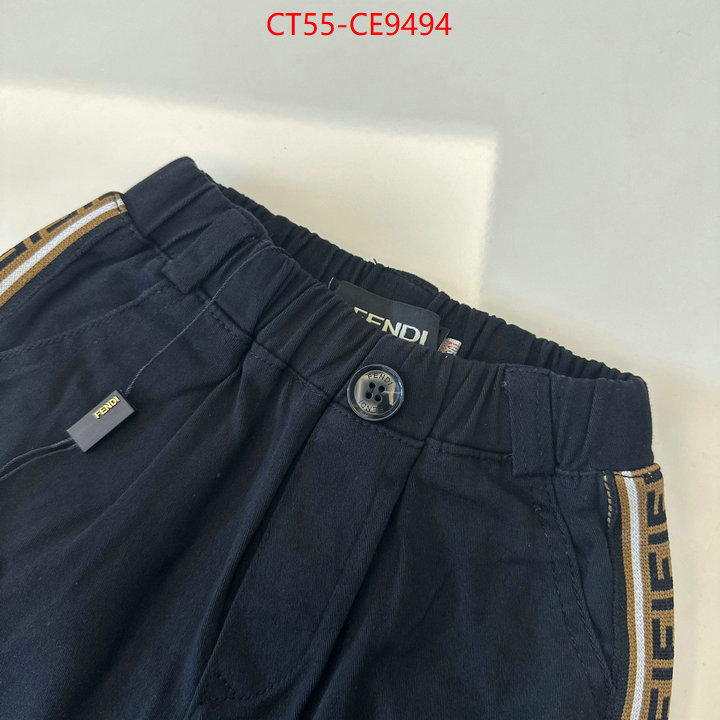 Kids clothing-Fendi,high quality ID: CE9494,$: 55USD