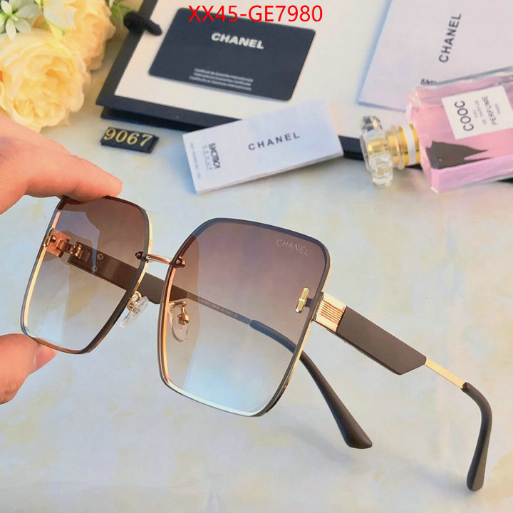 Glasses-Chanel,wholesale imitation designer replicas ID: GE7980,$: 45USD