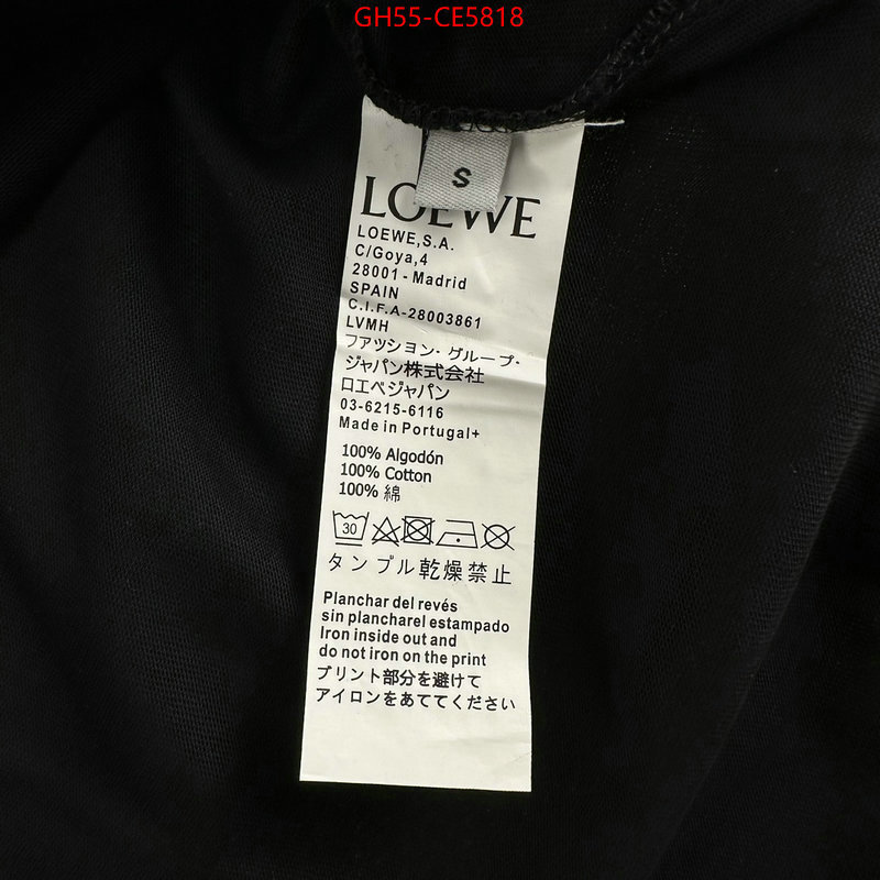 Clothing-Loewe,shop designer replica ID: CE5818,$: 55USD