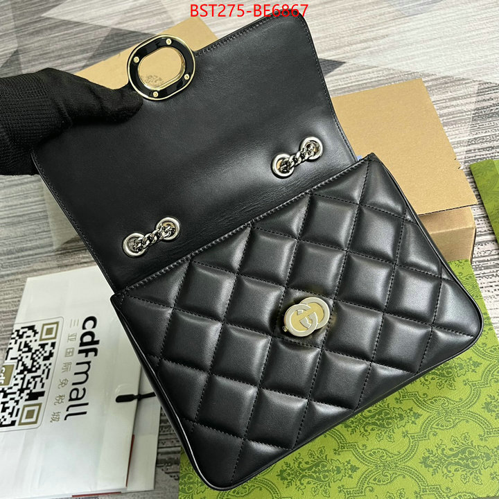 Gucci Bags(TOP)-Diagonal-,2023 replica ID: BE6867,$: 275USD