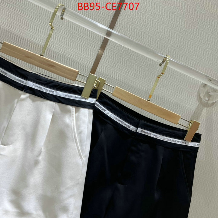 Clothing-Alexander Wang,2023 replica wholesale cheap sales online ID: CE7707,$: 95USD