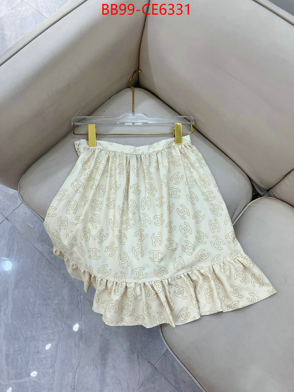 Clothing-Chanel,buy 2023 replica ID: CE6331,$: 99USD