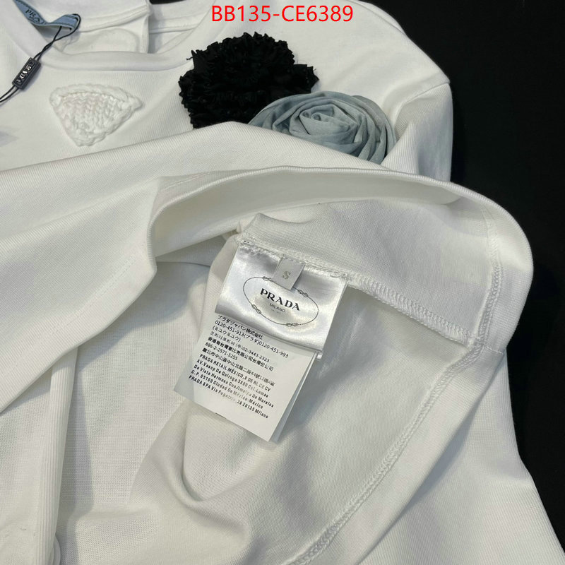 Clothing-Prada,cheap high quality replica ID: CE6389,$: 135USD