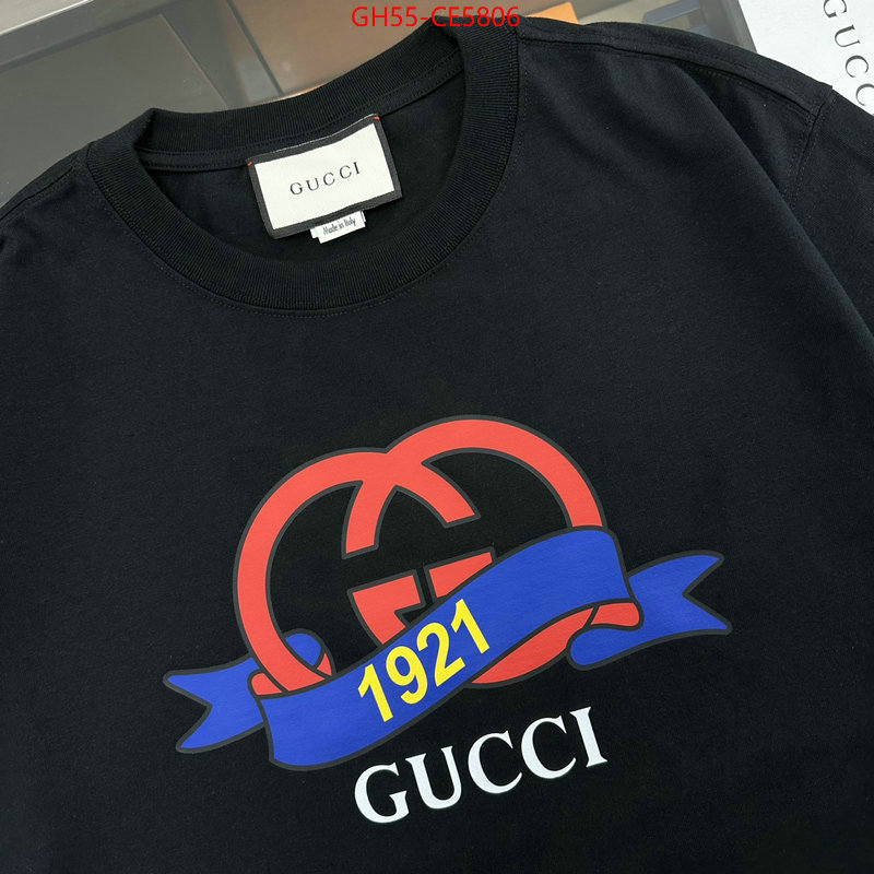 Clothing-Gucci,can you buy knockoff ID: CE5806,$: 55USD