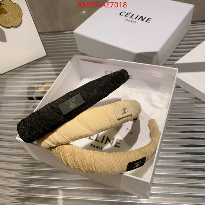 Hair band-Celine,how can i find replica ID: AE7018,$: 29USD