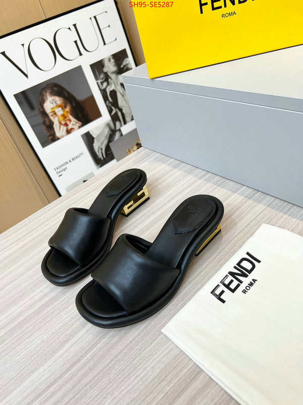 Women Shoes-Fendi,high quality happy copy ID: SE5287,