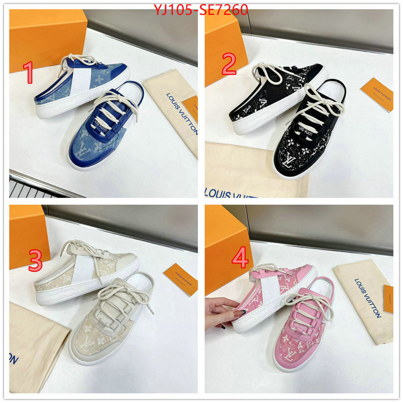 Women Shoes-LV,aaaaa+ replica designer ID: SE7260,$: 105USD