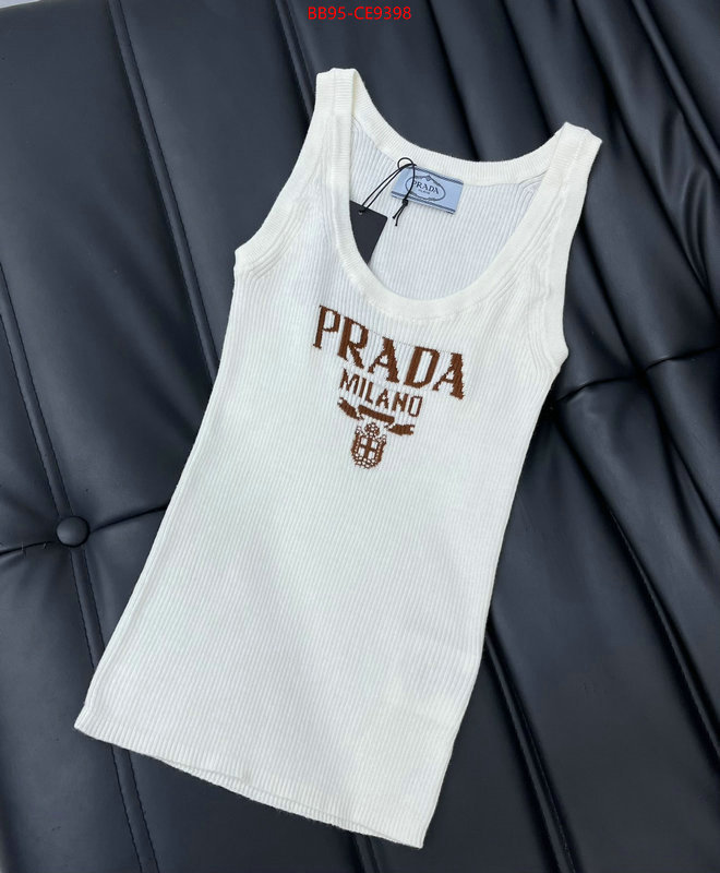 Clothing-Prada,where could you find a great quality designer ID: CE9398,$: 95USD