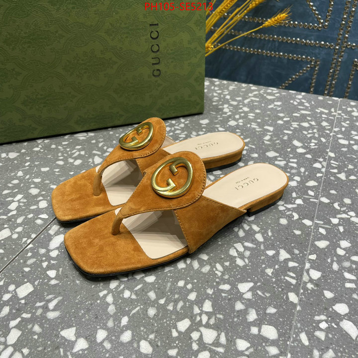 Women Shoes-Gucci,wholesale designer shop ID: SE5213,$: 105USD