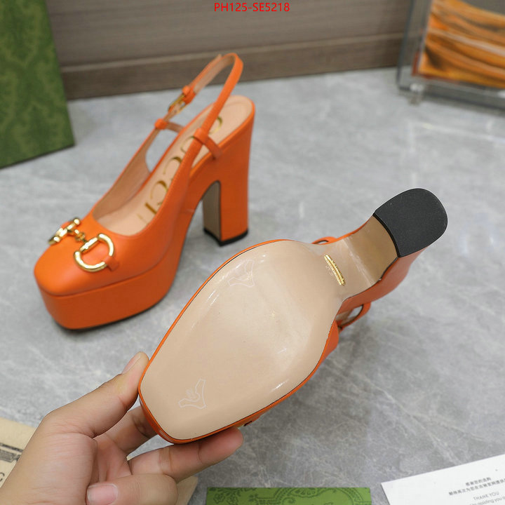 Women Shoes-Gucci,fashion replica ID: SE5218,$: 125USD