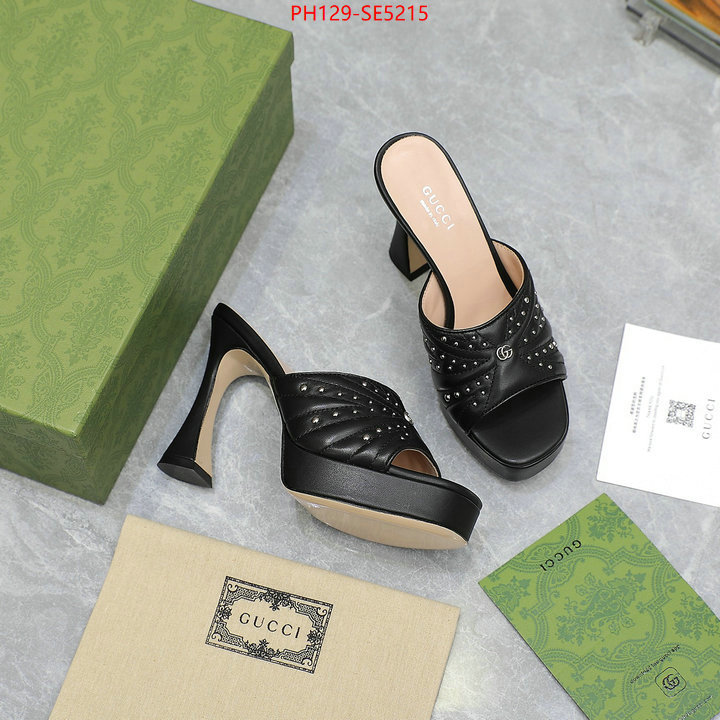 Women Shoes-Gucci,aaaaa replica ID: SE5215,$: 129USD