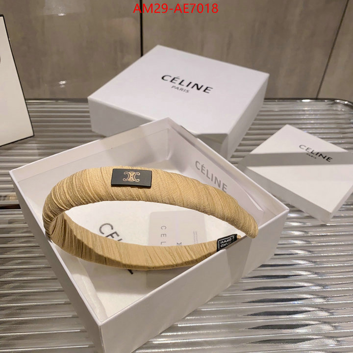 Hair band-Celine,how can i find replica ID: AE7018,$: 29USD