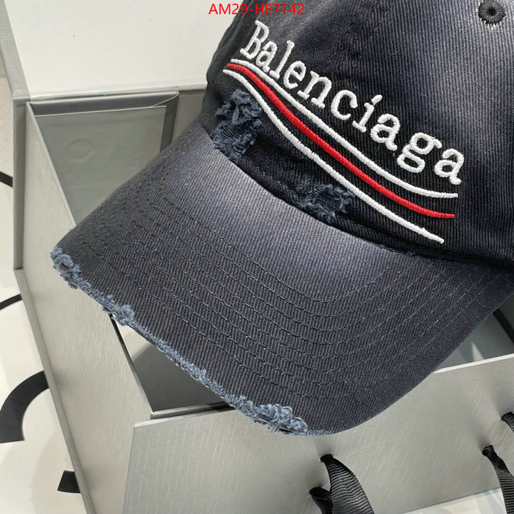 Cap (Hat)-Balenciaga,2023 perfect replica designer ID: HE7142,$: 29USD