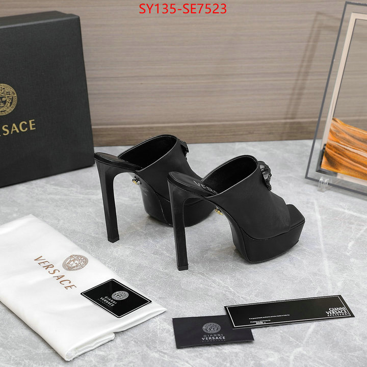 Women Shoes-Versace,how to find designer replica ID: SE7523,$: 135USD