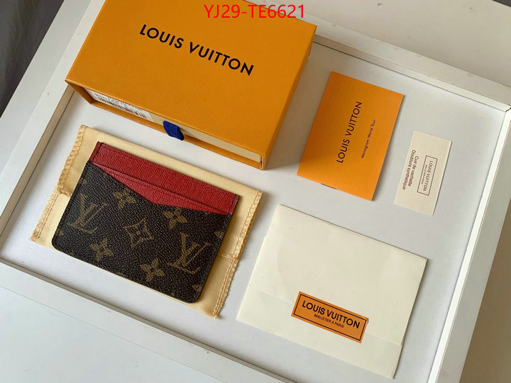 LV Bags(4A)-Wallet,sale outlet online ID: TE6621,$: 29USD