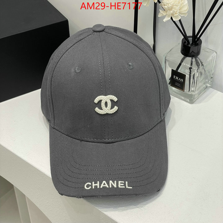 Cap (Hat)-Chanel,high-end designer ID: HE7177,$: 29USD