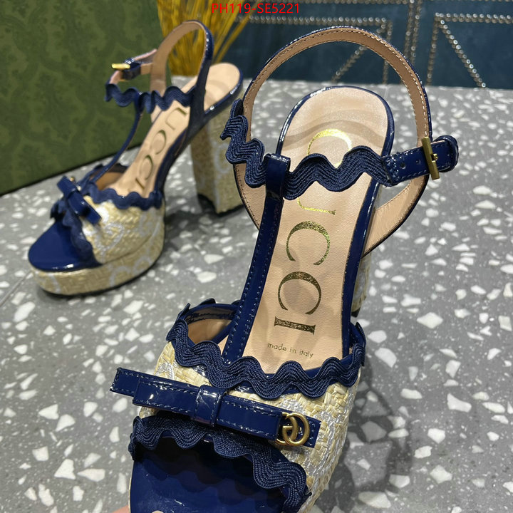 Women Shoes-Gucci,replica ID: SE5221,$: 119USD