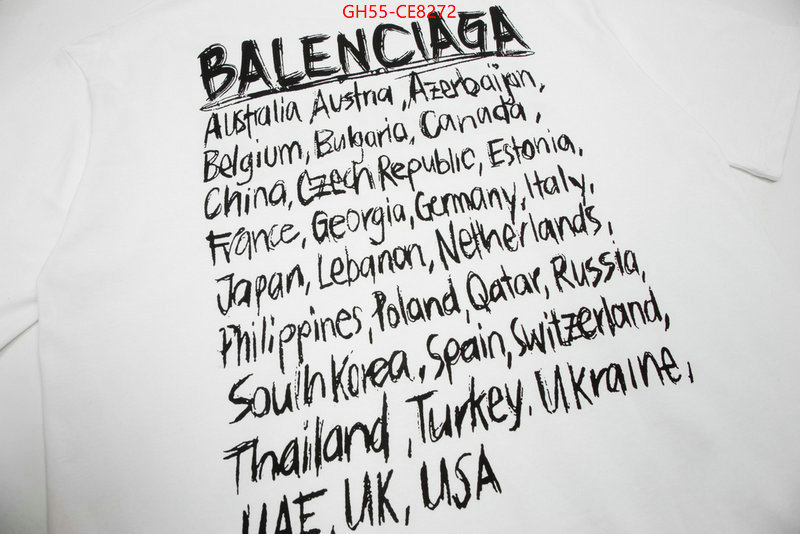 Clothing-Balenciaga,only sell high-quality ID: CE8272,$: 55USD