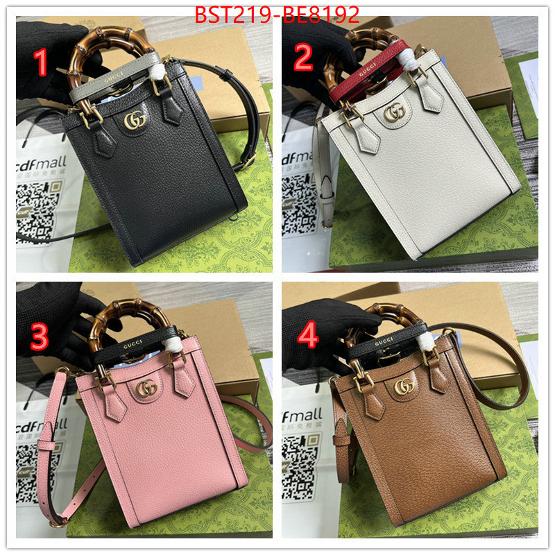 Gucci Bags(TOP)-Diana-Bamboo-,mirror quality ID: BE8192,$: 219USD