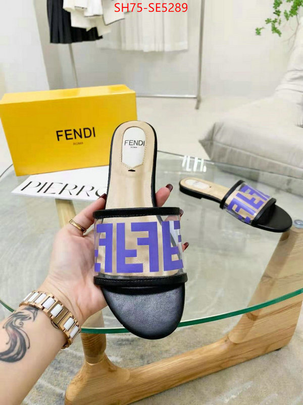 Women Shoes-Fendi,top quality fake ID: SE5289,