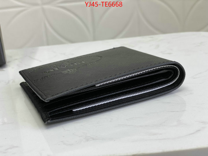 Prada Bags(4A)-Wallet,where to find the best replicas ID: TE6668,$: 45USD