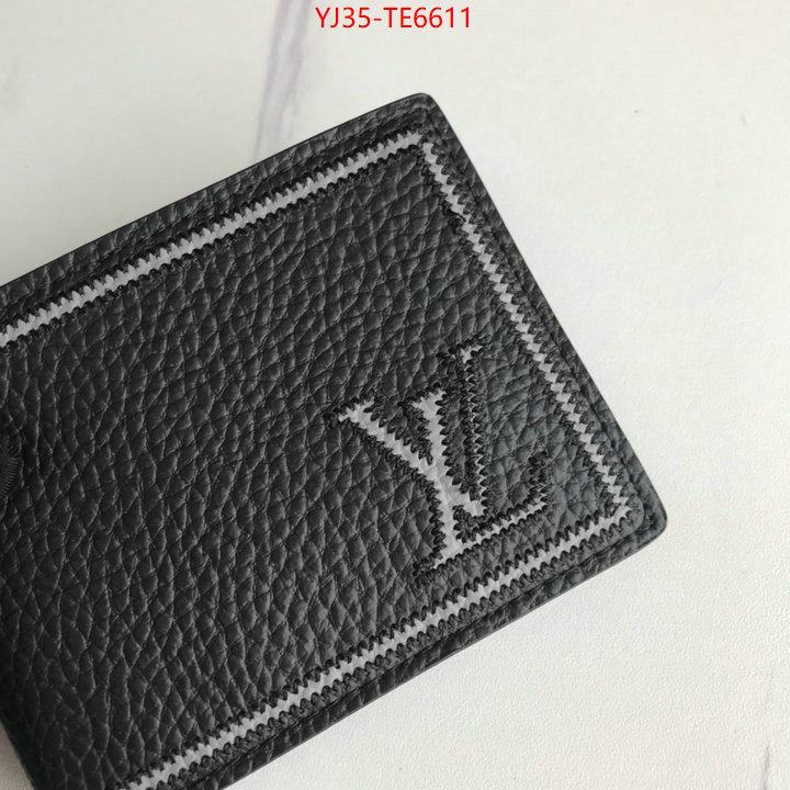 LV Bags(4A)-Wallet,cheap high quality replica ID: TE6611,$: 35USD