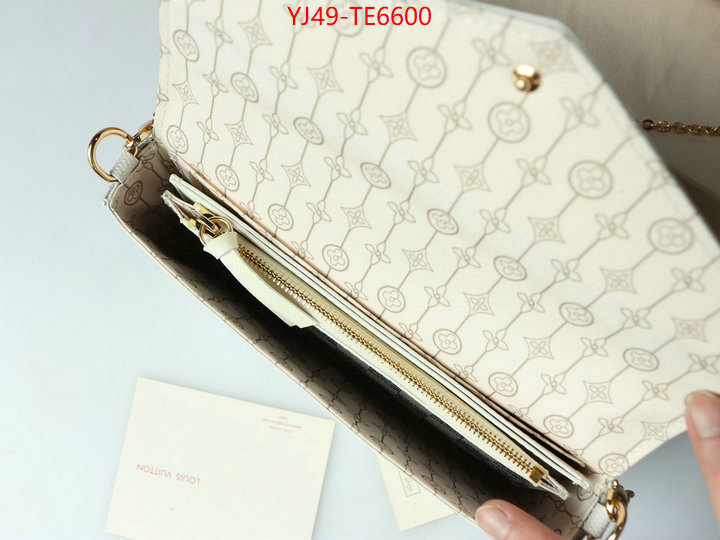 LV Bags(4A)-Wallet,how to find replica shop ID: TE6600,$: 49USD