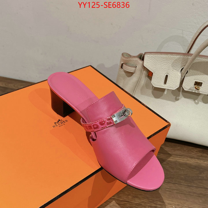 Women Shoes-Hermes,high quality designer replica ID: SE6836,$: 125USD