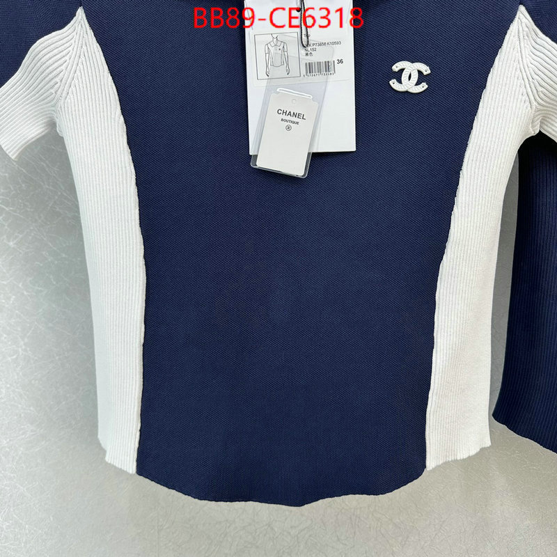 Clothing-Chanel,find replica ID: CE6318,$: 89USD