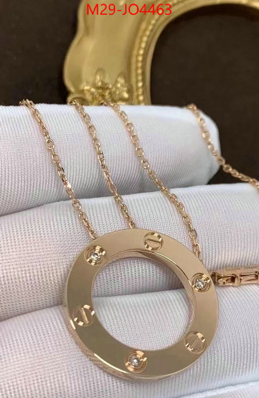 Jewelry-Cartier,designer fake ID: JO4463,$: 29USD