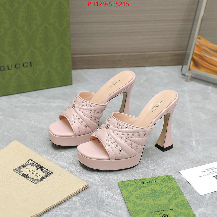 Women Shoes-Gucci,aaaaa replica ID: SE5215,$: 129USD