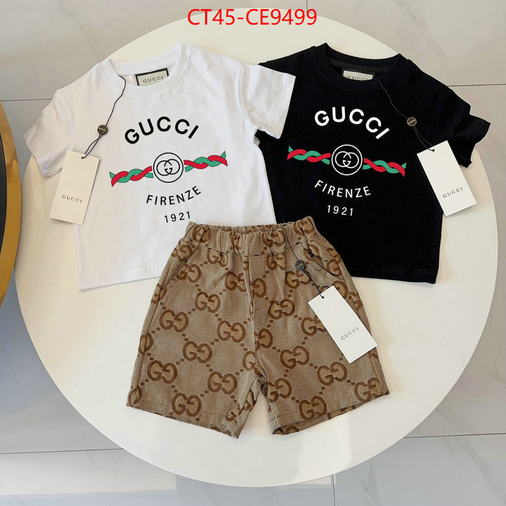 Kids clothing-Gucci,counter quality ID: CE9499,$: 45USD