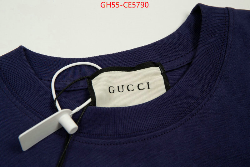 Clothing-Gucci,customize the best replica ID: CE5790,$: 55USD