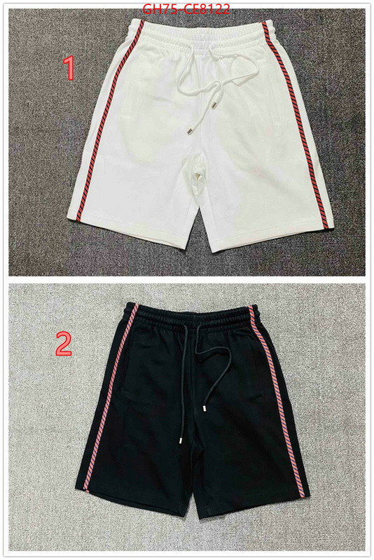 Clothing-Gucci,replica every designer ID: CE8122,$: 75USD